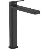 Glasdeals Einhebel-Waschtischarmatur QUAD 235 (matt-schwarz)