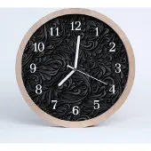Tulup Holzuhr 20fi cm wanduhr - Muster Kunst
