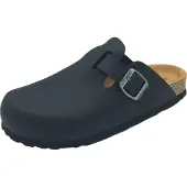 Longo Clogs Clogs Tieffußbett Damen 31313733343330 Schwarz 38 EU
