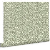 Laura Ashley Vliestapete "Sweet Alyssum" geblümt glatt 10mx52cm (ca. 5m2)