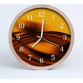 Tulup Holzuhr 20fi cm wanduhr - Abstrakte Kunst