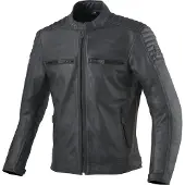 Bogotto Frisco Motorrad Lederjacke, schwarz, M