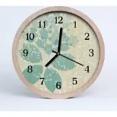 Tulup Holzuhr 30fi cm wanduhr - Abstrakte Kunst