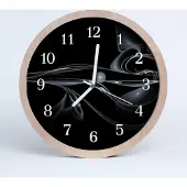 Tulup Holzuhr 20fi cm wanduhr - Abstrakte Kunst