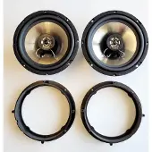 Mac Audio Lautsprecher Einbauset passend für Mercedes M-Klasse W163 Tür vorne