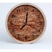 Tulup Holzuhr 20fi cm wanduhr - Mauer Architektur
