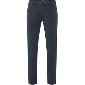 MAC Baumwollhose blau einfarbig Baumwolle