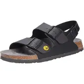 Birkenstock Milano BF ESD Uni Sandale schwarz, Größe:39 EU