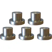 SRM Design 5x Spannbolzen 16mm Ø Schweißtisch Lochtisch Lochplatte Spannhilfe Bolzen