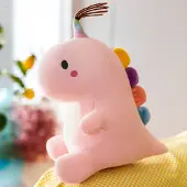 360Home Dinosaurier Plüschtier Candy Puppe Cartoon Rosa 50cm