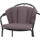 Kettler Auflage für Royal Garden MWH Sessel Elegance 2085 taupe-grau KETTtex