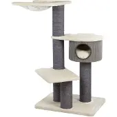 Canadian Cat Company Kratzbaum Coony 130 · beige · XXL mit Ø15 cm dicken Sisalsäulen