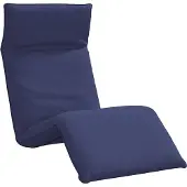 Syfax Sonnenliege Klappbar Marineblau 175x54x8,5 cm Oxford-Gewebe