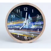 Tulup Holzuhr 20fi cm wanduhr - Stadtstraße