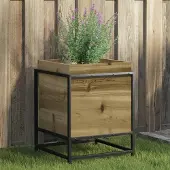 vidaXL Möbel Pflanzkübel 40x40x50 cm Kiefernholz Imprägniert - Beete 847022