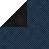vidaXL Eleganten-Stil Treibende Pool-Solarplane PE 300x200 cm Schwarz und Blau DE71929