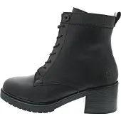 Rieker Schnürstiefel Schwarz in Gr. 38