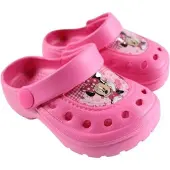 Disney Minnie Maus Kinder Clogs Sandalen Badeschuhe in Rosa – Pink / 28/29