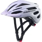 Cratoni Pacer JR Helm – Kinderhelm lavendel-weiß matt größe XS-S (50-55 cm) 112013L1