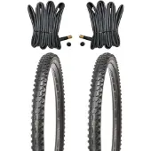 Resul 2x 26x1.95 Zoll MTB Reifen 53-559 inkl. 2x Schlauch AV