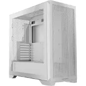 Modecom Volcano Expanse S PC-Gehäuse, Schwarz, Midi Tower, Panorama Sichtfenster, ATX, Micro-ATX, passend für High-End Komponenten und GPU