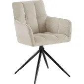 CLP Esszimmerstuhl Jonah Stoff creme