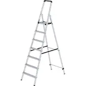 Proregal ML Stufen-Stehleiter einseitig begehbar 7 Stufen