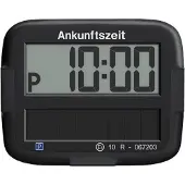 Needit PARK Micro Solar elektr. Parkscheibe Zulass. schw.