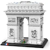 ReoBrix 66024 Triumphbogen Klemmbaustein Set 3718 Teile
