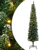 Prolenta Maison Exclusive - Künstlicher Weihnachtsbaum Schlank 150 LEDs 150 cm