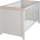 Roba Kombi-Kinderbett 'Helene', Landhausstil, verstellbar, 3 Schlupfsprossen, 70 x 140 cm, umbaubar