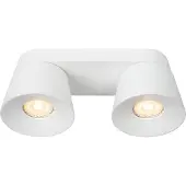 Licht-Erlebnisse Spot Metall GU10 verstellbar Weiß 2-flammig länglich Modern Lampe