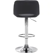 CLP 2er Set Barhocker Camden Kunstleder chrom schwarz