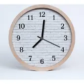 Tulup Holzuhr 20fi cm wanduhr - Mauer Architektur