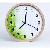 Tulup Holzuhr 20fi cm wanduhr - Natur