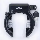 Axa Solid Black Fahrradschloss | Stufe 7 | Schwarzes Fahrradschloss