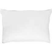 TRAUMSCHLAF Uni Single Jersey Bettwäsche Eschle Kissenbezug 2x 40x80 cm white