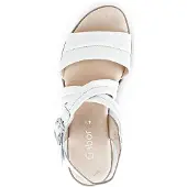 Gabor Komfort Sandalen Damen 31373736313737 Weiß 42 EU