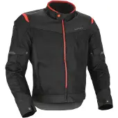 Acerbis Ramsey Vented 2.0 Mesh Schwarz-Rote Textiljacke Größe XL