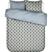 Essenza Bettwäsche-Garnitur Satin Ilori Farbe Pearl grey Größe 135x200+80x80