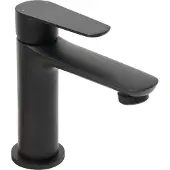 Siko SAT Mood Einhebel-Waschtischarmatur Wasserhahn 14 cm, Schwarz matt