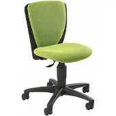 Topstar Kinderdrehstuhl High S'cool, 70570BB50 grün, schwarz Stoff
