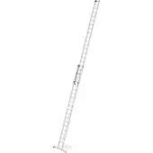 Proregal Sprossen-Seilzugleiter 2-teilig mit nivello-Traverse 2x20 Sprossen