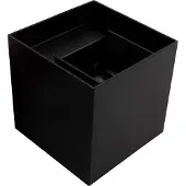 McShine LED-Wandleuchte LW-107 IP54 300lm 6W 3000K warmweiß schwarz