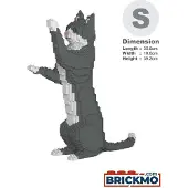Jekca Bricks Grey Tuxedo Cat 05S ST19GTC05