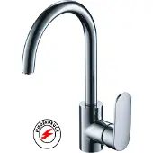 BEITZ & Walz AQVAPLUS Spültisch-Ehm. ND Hebel seitlich chrom