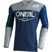 O'Neal Oneal Mayhem Hexx V.22 Motocross Jersey, grau/blau, S