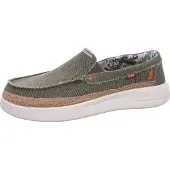 Fusion Leinenschuh Grün