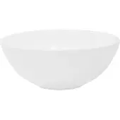 LuxeBath Waschbecken Aufsatzwaschbecken Rund, Ø 28x11,6 cm, Weiß, aus Keramik