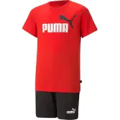 Puma Shorts Jersey Set Freizeit T-Shirt + Hose Jungen 21 - for all time red 128